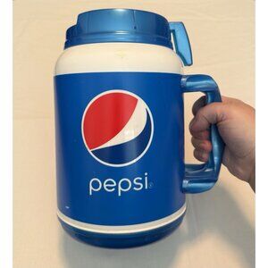 Vintage Pepsi 64oz Insulated Soda Travel Mug Whirley Tanker Drink Collectors Cup
